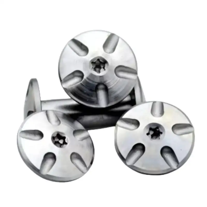 2sets 5MM/6MM Stainless Steel Knife Handle Screw DIY Material Making ZT Tactical Locking Screw Sharp Straight Folding Knife