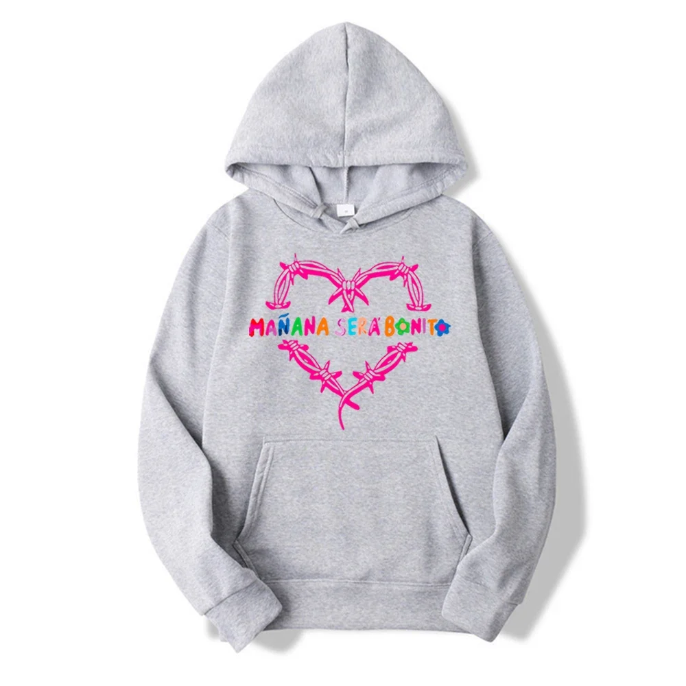 Karol G Mana Sera Bonito with Hearth Hoodie Trendy Retro Music Sweatshirt Manana Sera Bonito Shirt Cute Karol G Hoodie