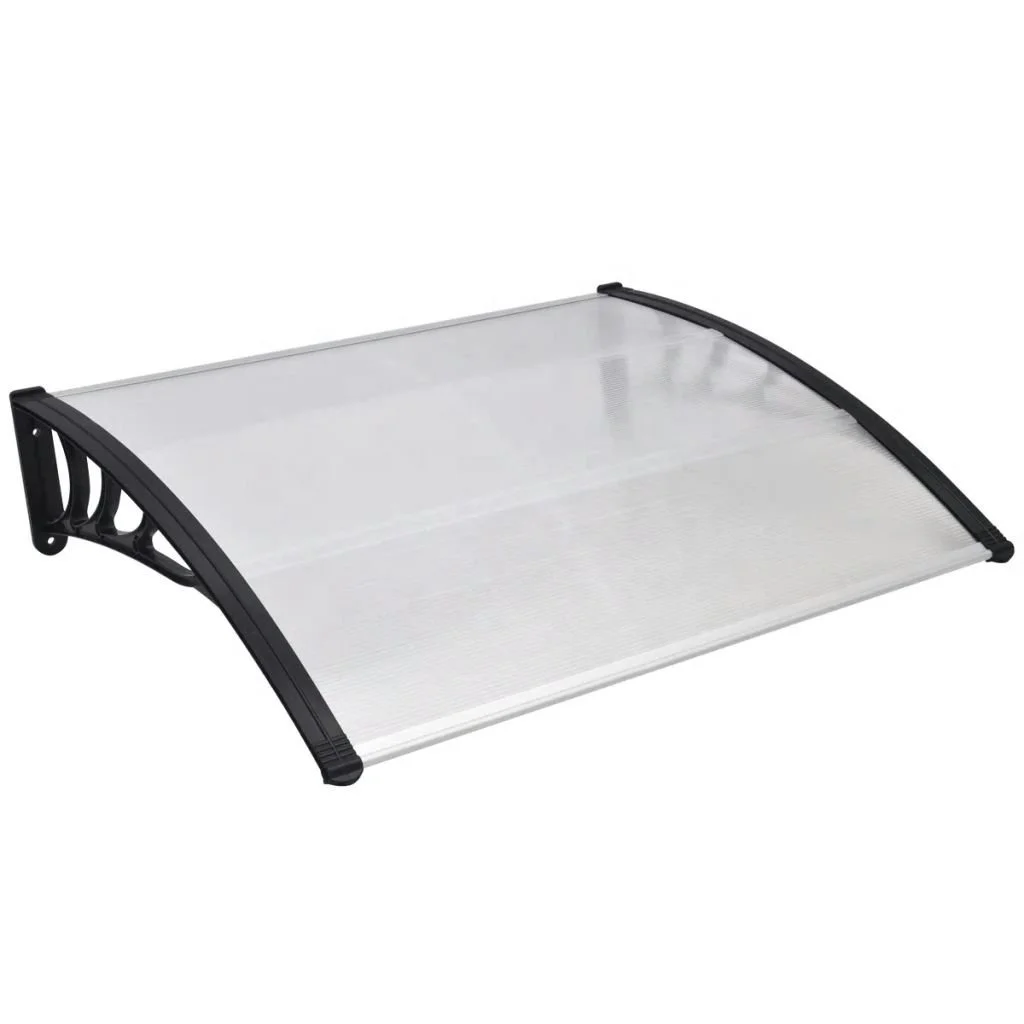 Home Deluxe Window Awning Shelther Door Canopy Front Back Rain Cover Porch Outdoor Shade Door Awning