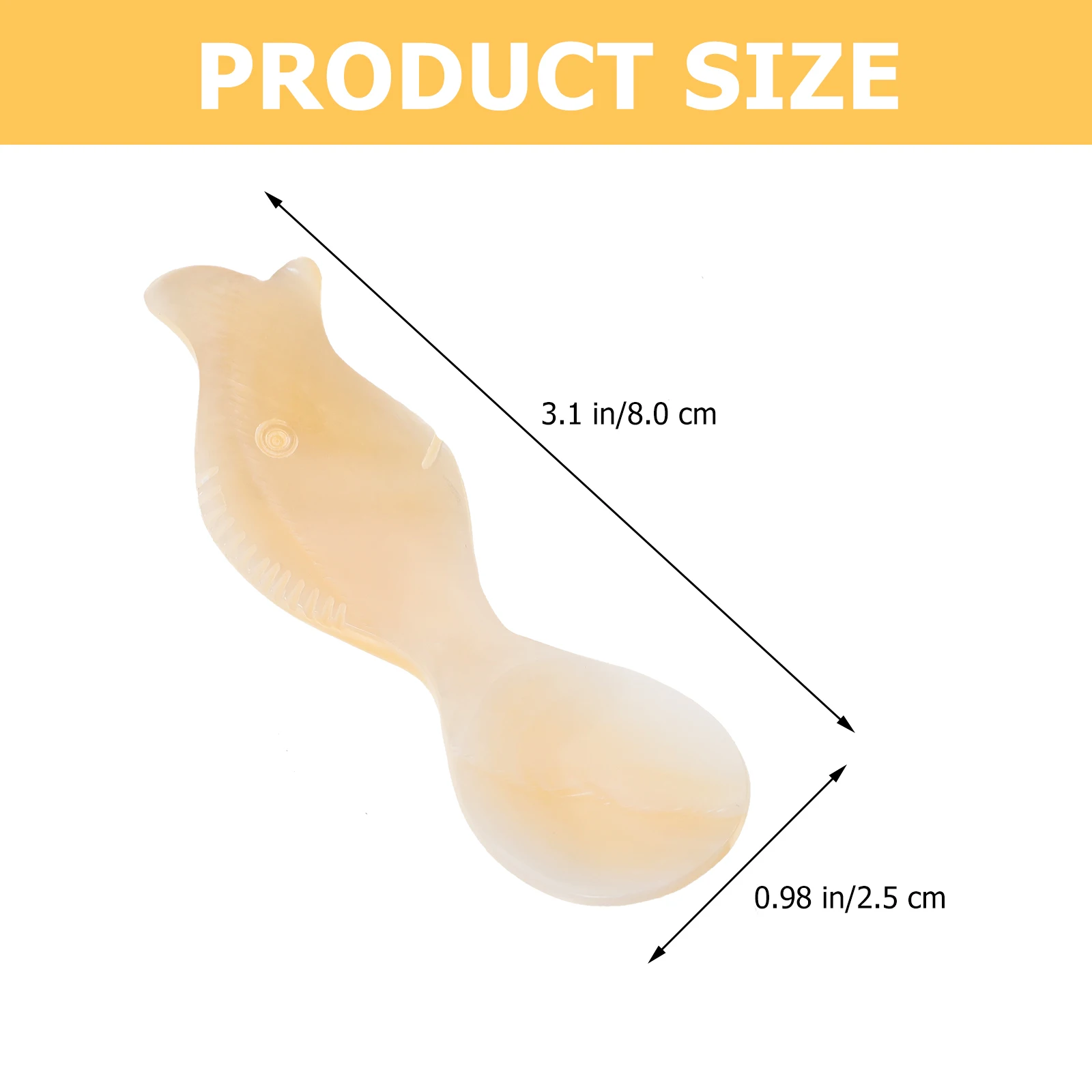 

Fish Shape Caviar Ice Cream Scoop Dessert Soup Serving Spoon Premium Mini Stirring Teaspoon Portable Coffee Yogurt Spoon Kitchen