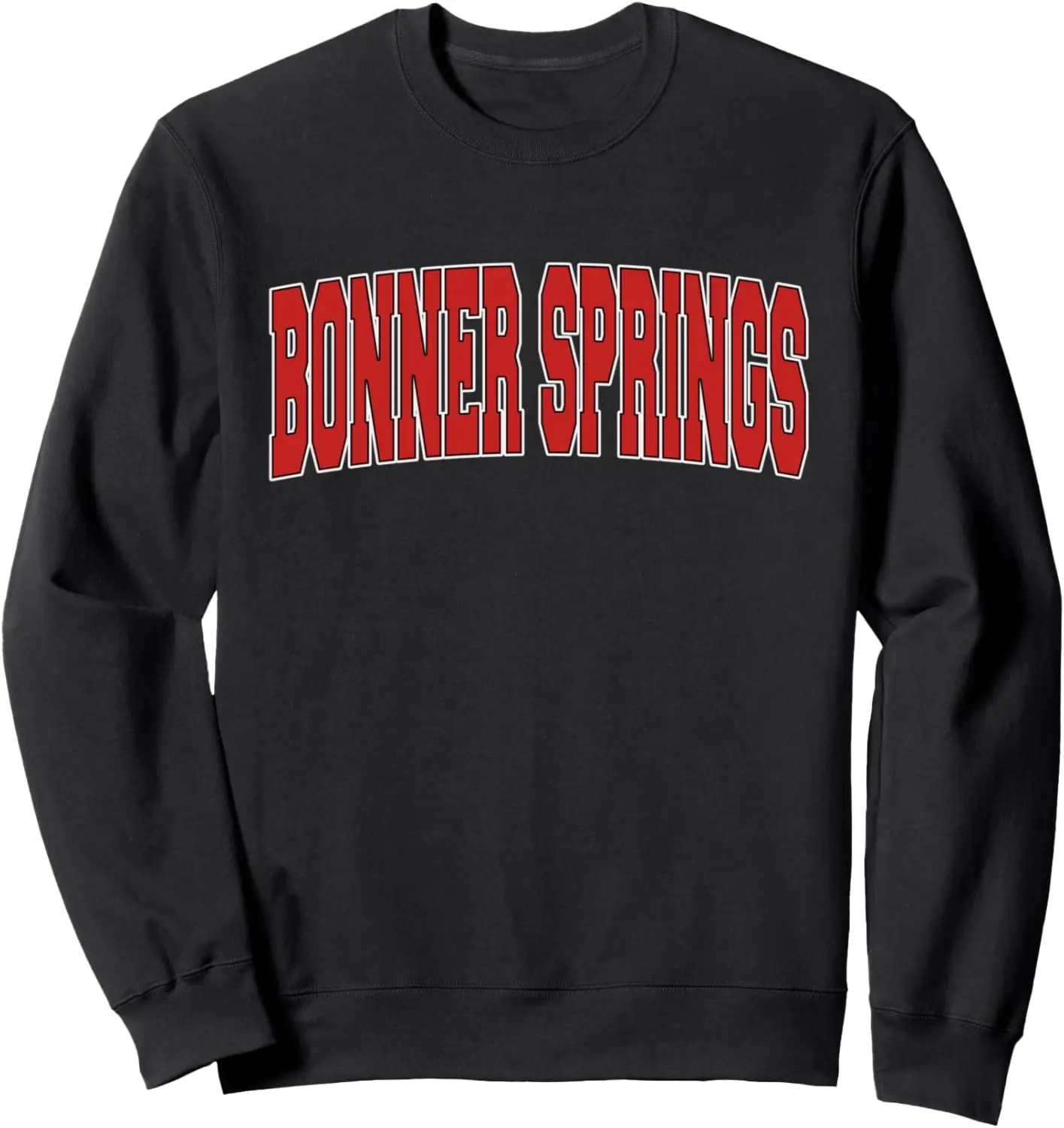 

BONNER SPRINGS KS KANSAS Varsity Style USA Vintage Sports Sweatshirt