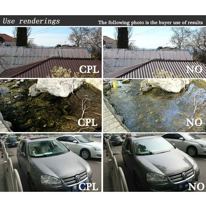 KnightX CPL フィルター円偏光 49 52 55 58 62 67 ミリメートル 77 ミリメートルフィルターソニー a6400 カメラ accessoires