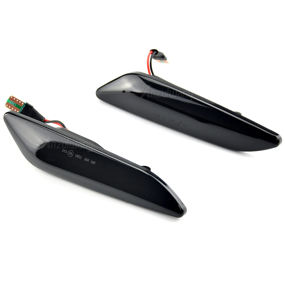 2Pcs LED Dynamic Side Marker Light Arrow Turn Signal Blinker Lamps For Fiat Tipo Egea Alfa Romeo 147 156 Sportwagon Lancia Delta