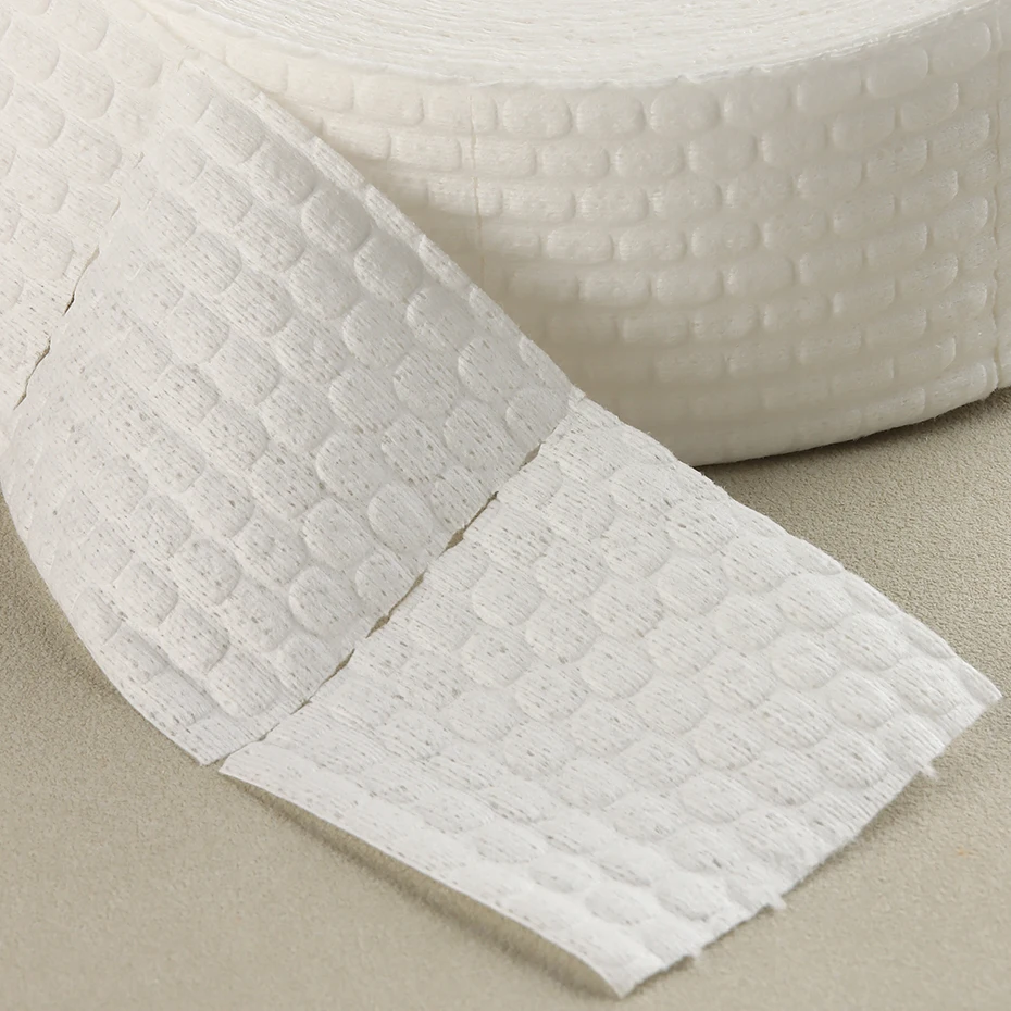 1000/500개 무보풀 네일 폴리쉬 리무버 코튼 패드 젤 폴리쉬 제거 네일 랩 와이프 클리닝 소프트 페이퍼 매니큐어 도구