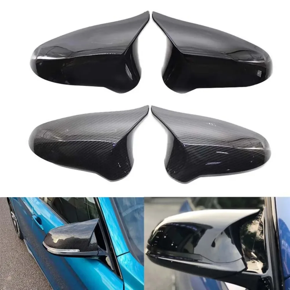 

Side Mirror Cap Cover Replace Glossy Black For BMW F80 M3 F82 M4 F87 M2 2014 2015 2016 2017 2018 2019