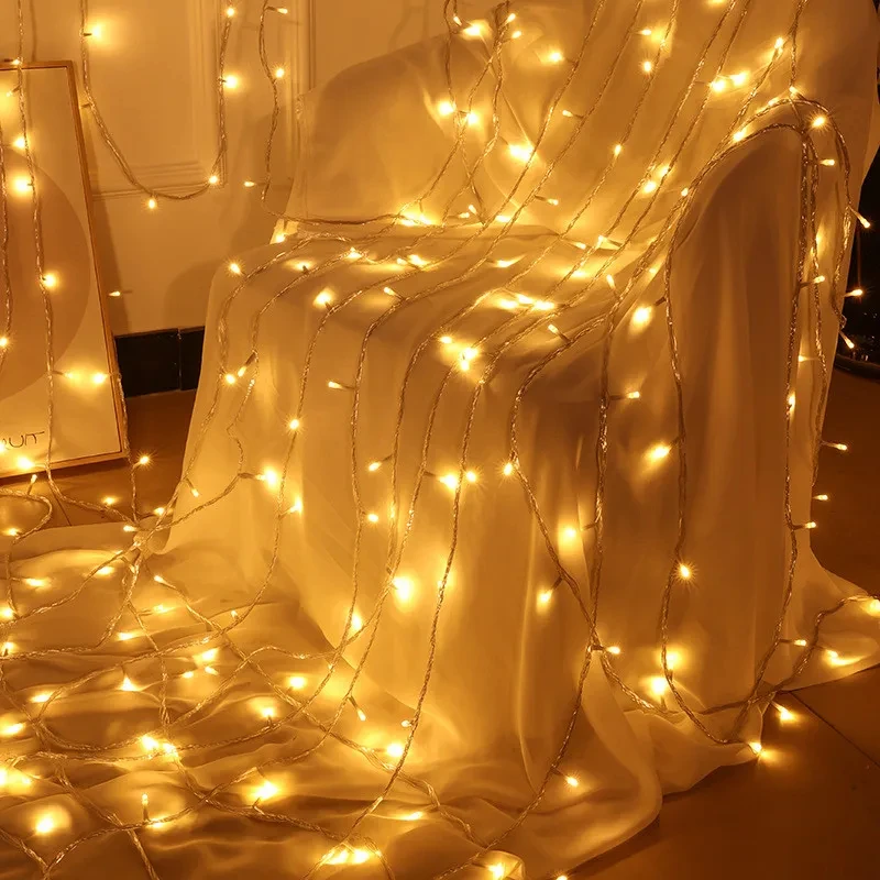 Battery Powered LED String Light Waterproof Fairy Lights Garland Light For Christmas Wedding Party Decoration