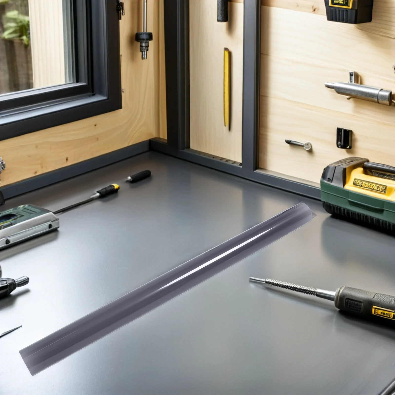 انفجار قلادة غطاء المصباح الاكريليك أنبوب ضوء الناشر لورشة المرآب سقف الإضاءة معلقة غطاء مصباح مصباح أنبوبي #5