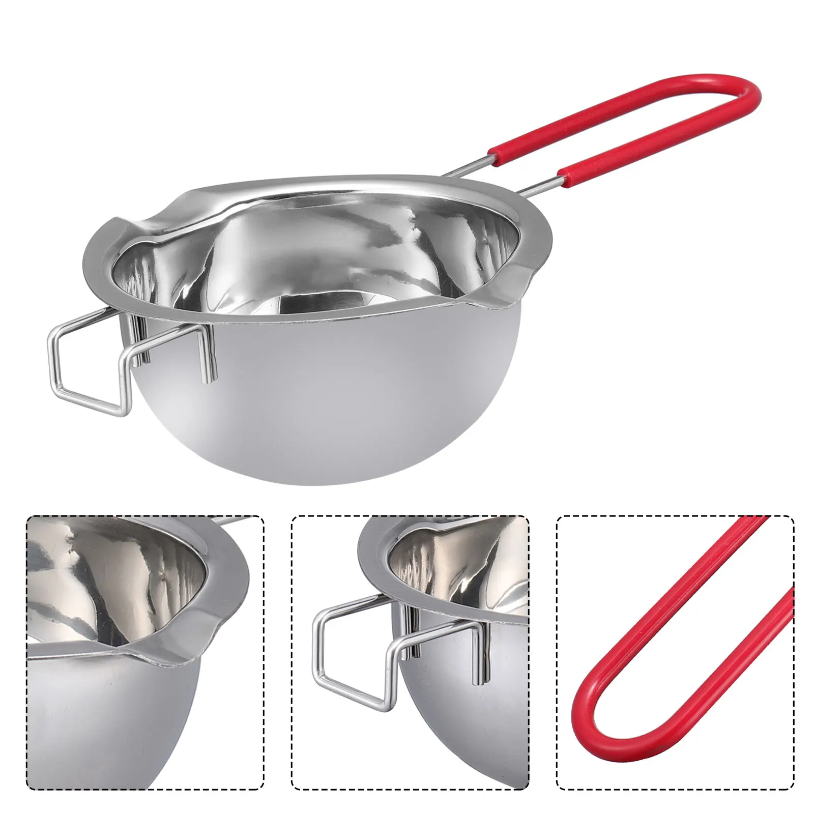 

Melting Pot Stainless Steel for Heating Utensil DIY Chocolate Metal Kitchen Supplies