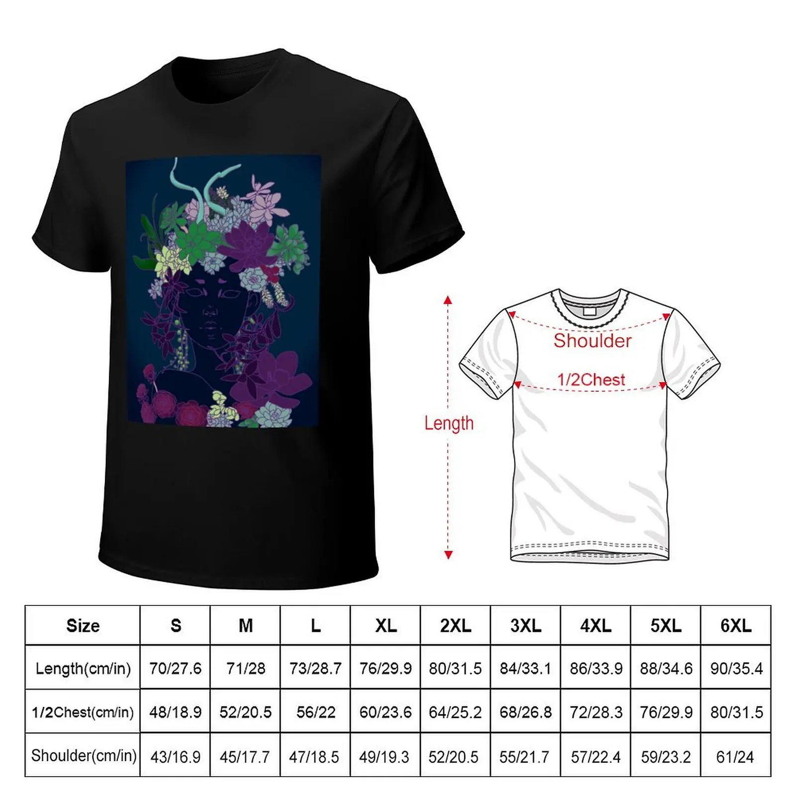 Succulent Witch T-Shirt cotton t shirts high quality T-Shirt