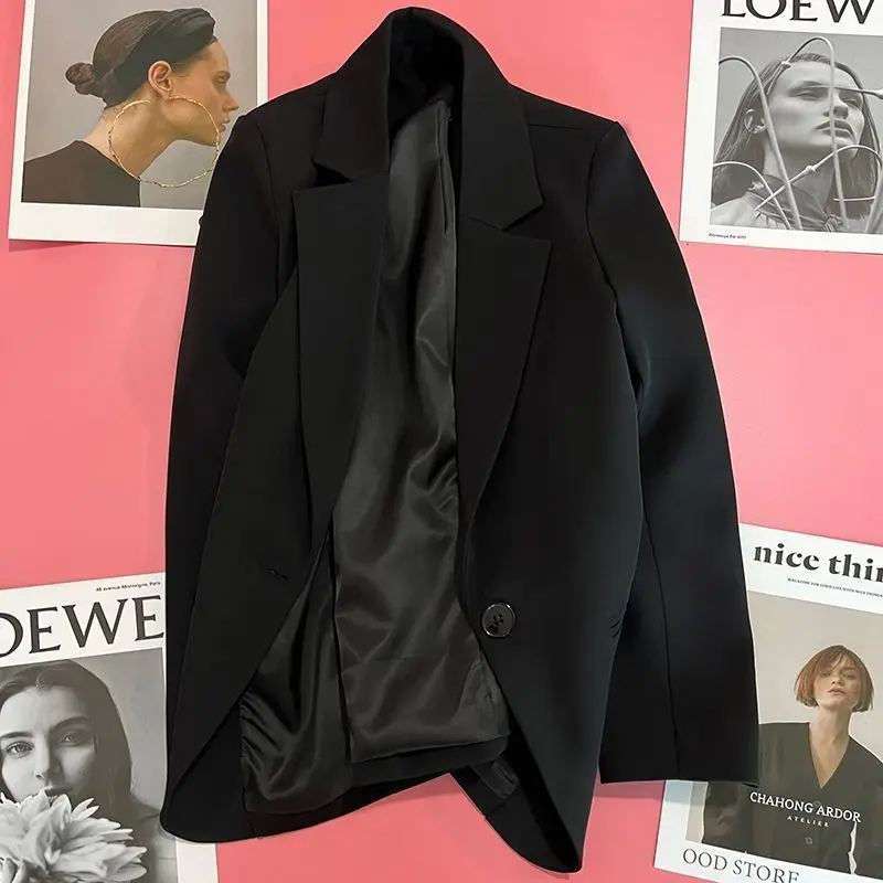 

Женский костюм Bla Cact Jaet 2024, новинка весны, повседневный, элитный, маленькая одежда в стиле вестерн, Fem Faion