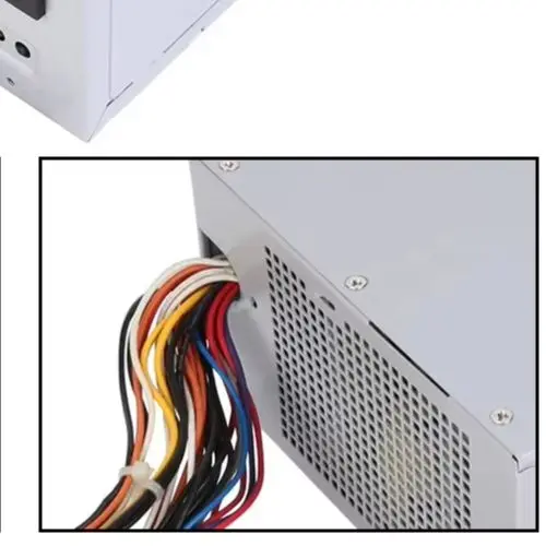 

Серебристый блок питания L300NM-01 для Dell 3847 MT, импульсный блок питания ATX 300 Вт, 24-контактный разъем ATX, металлическая конструкция