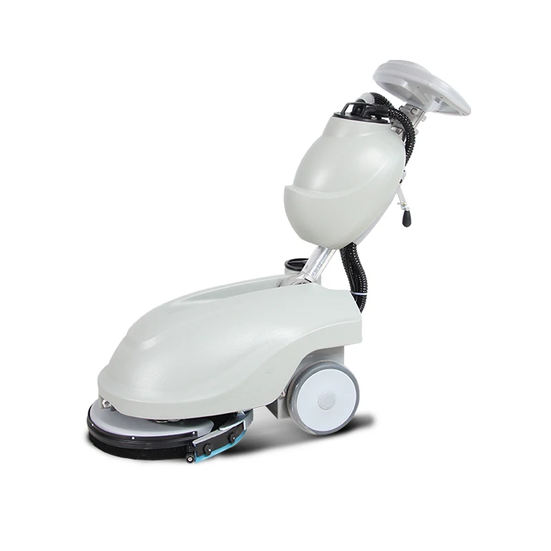 Mini Portable Battery Marble Tile Cleaning Machine Shop Office Hand Automatic Floor Scrubber Machine