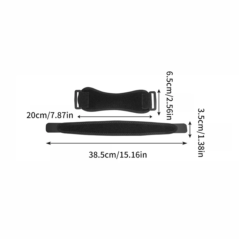 1pc rotula regolabile cinturino per tendine del ginocchio supporto per ginocchiera protezione professionale ginocchiere nere ginocchiera sportiva