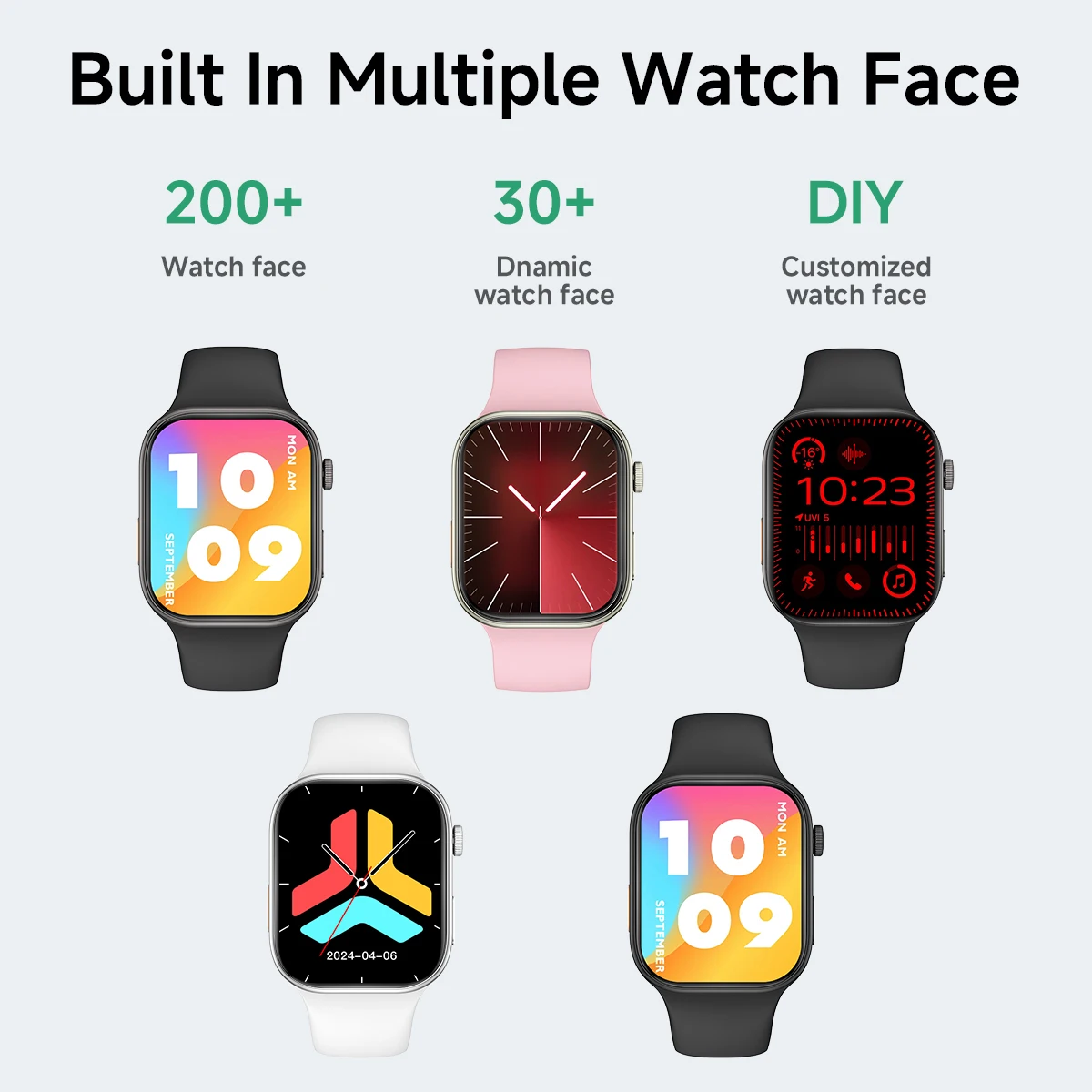 NIEUWE Smartwatch 1.83 "HD Scherm Slaap- en Gezondheidsmonitoring Bluetooth Oproep Multi-Sportmodi Mode Slimme Horloges Voor Vrouwen Mannen Gift