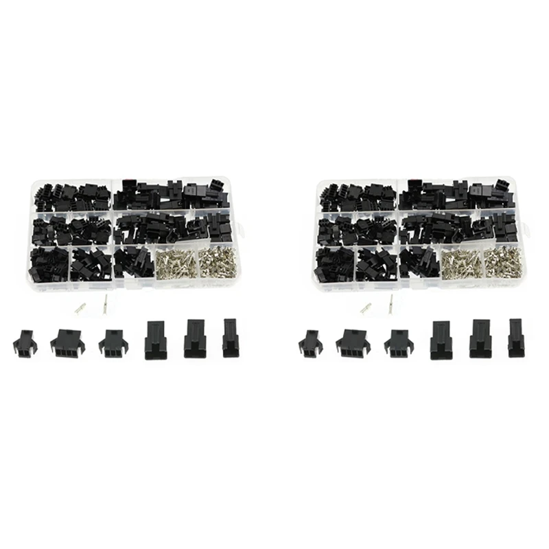 

Promotion! 2.54Mm Dupont Terminal Male/Female Pin SM2.54 Cable Plug 2/3/4 Pin Jumper Header Housing Wire Connector 960Pcs