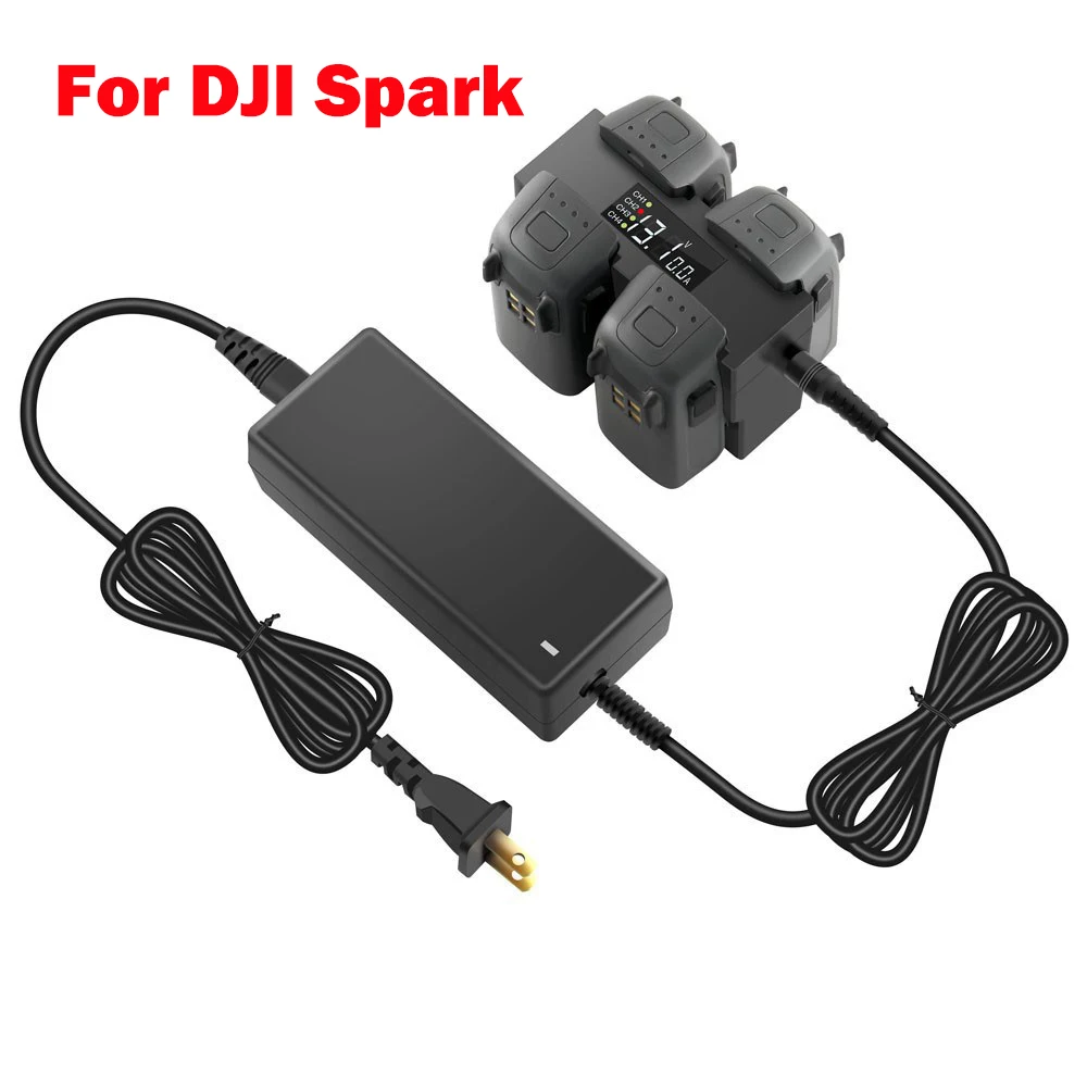 For DJI Spark Drone Original Propeller Blade Battery 11.4V 1480mAh Battery Accessories Charger Parallel Fast Charging