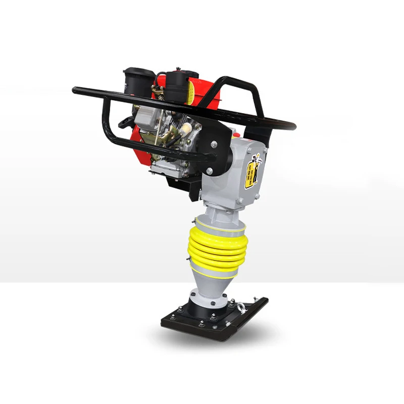 3kw Electric Tamping Rammer Compactor Jumping Jack Wacker Soil Impact Vibrating Tamper