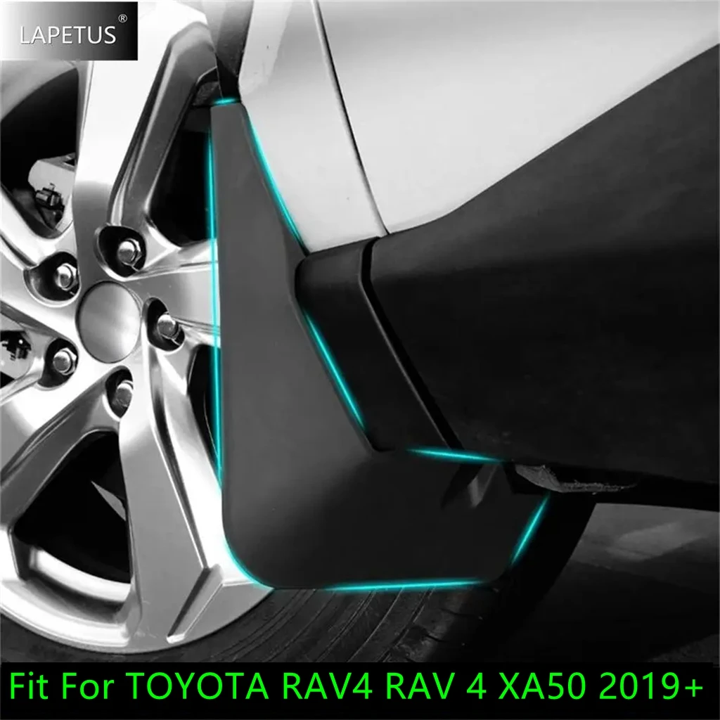 

Auto Front Rear Mud Guard Mudguards Splash Flaps Molding Cover Trim Exterior Accessories For TOYOTA RAV4 RAV 4 XA50 2019 - 2024