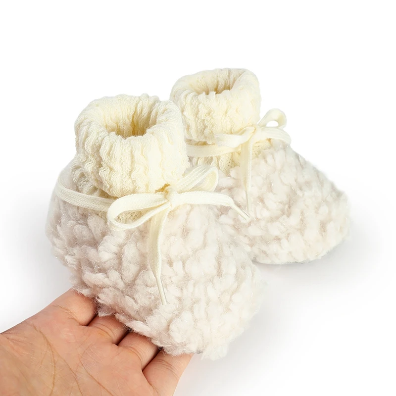 

Winter Baby Shoes Boys Girls Soft Sole Booties for Infant Crib Shoes Thick Warm Newborn Toddler Boots Shoes Frist Walking Shoes