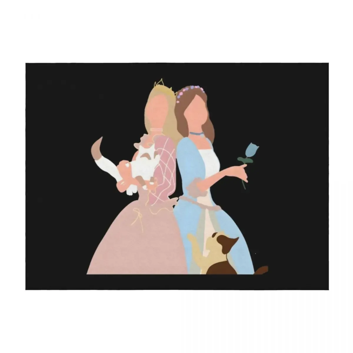 

Princess and The Pauper Pullover Sweatshirt Throw Blanket warm for winter Flannel blankets ands Blankets