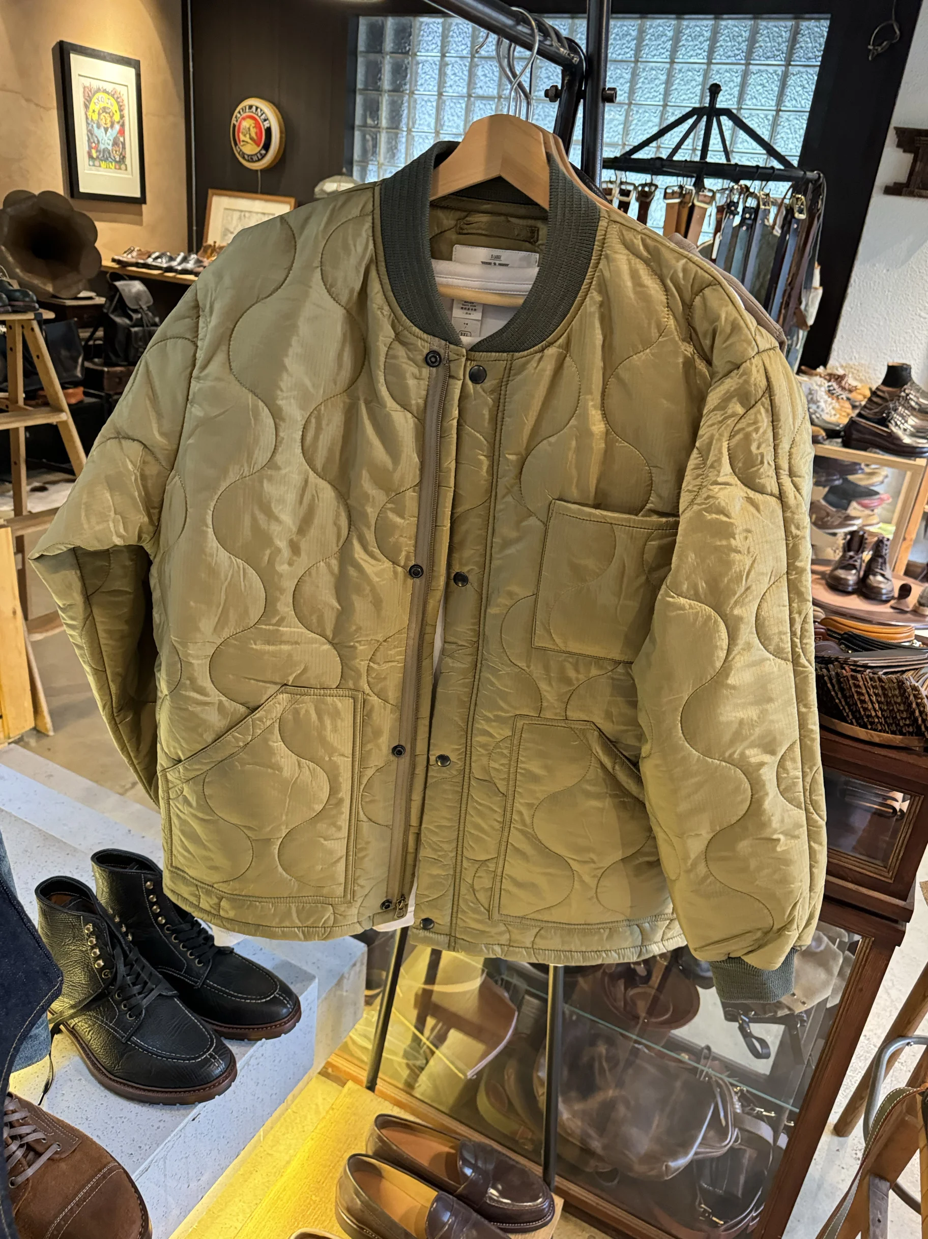 

Warm and lightweight liner cotton clothes, new flight clothes, jackets, baseball clothes.