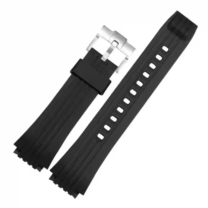 ECB-10 Silicone Watch band For Casio Edifice Series ECB-10YP ECB-10AT ECB-950 Men's Strap Waterproof Rubber Watch Bracelet view 5