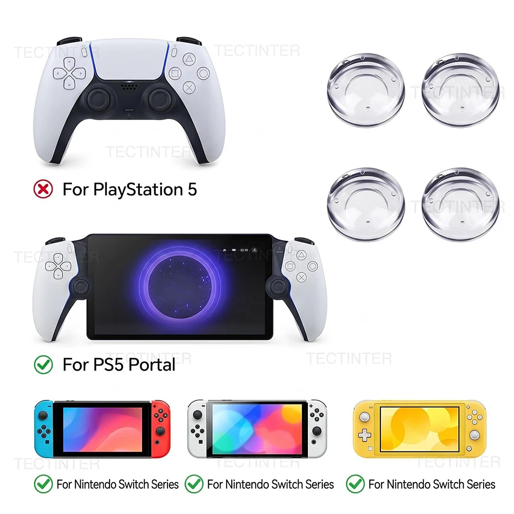 3D Analog Thumbstick Grip For Nintendo Switch/OLED/Lite Controller Joystick Replacement Caps Repair Parts for Switch Accessories image 6