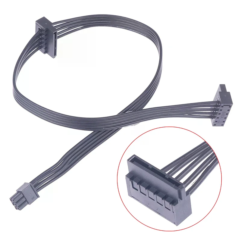 

Мини-6-контактный на 2 кабеля жесткого диска SATA Кабель питания SSD Кабель питания оптического привода для интерфейса материнской платы