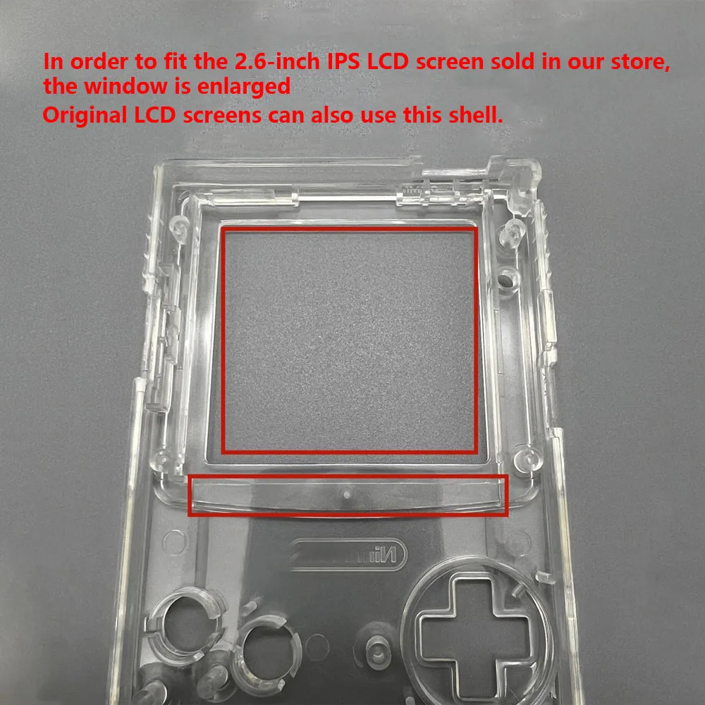 50set High Quality Replacement Shell For Gameboy Color GBC Game Console Replace Case Controller Replacement Housing