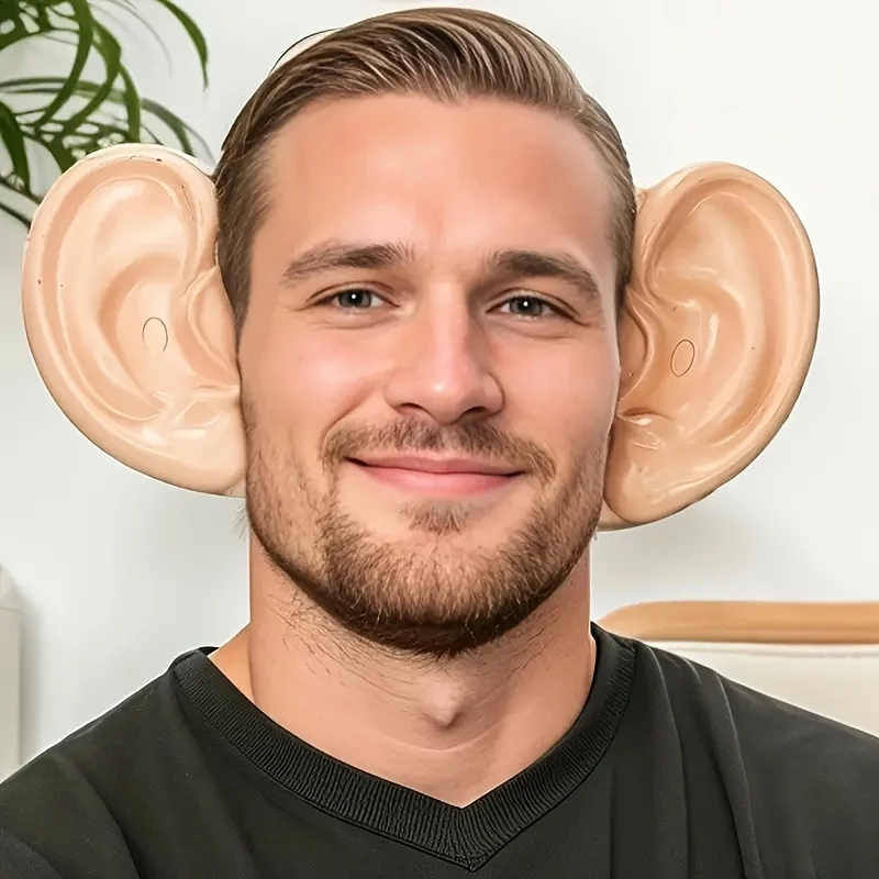 

1pc [Fun Performance] Halloween Novelty Simulated ear, Plastic | Fun Performance Props, Halloween Decorations, Street Style