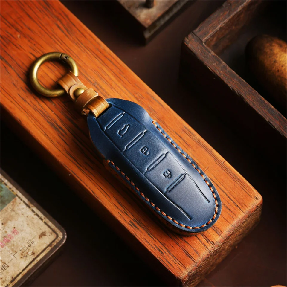 Car Key Case Fob Cover Keychain Accessories for Dongfeng Fengguang DFSK Glory 580 Fengon Ix5 Ix7 Seres Sf5 2021 2022 Keychain