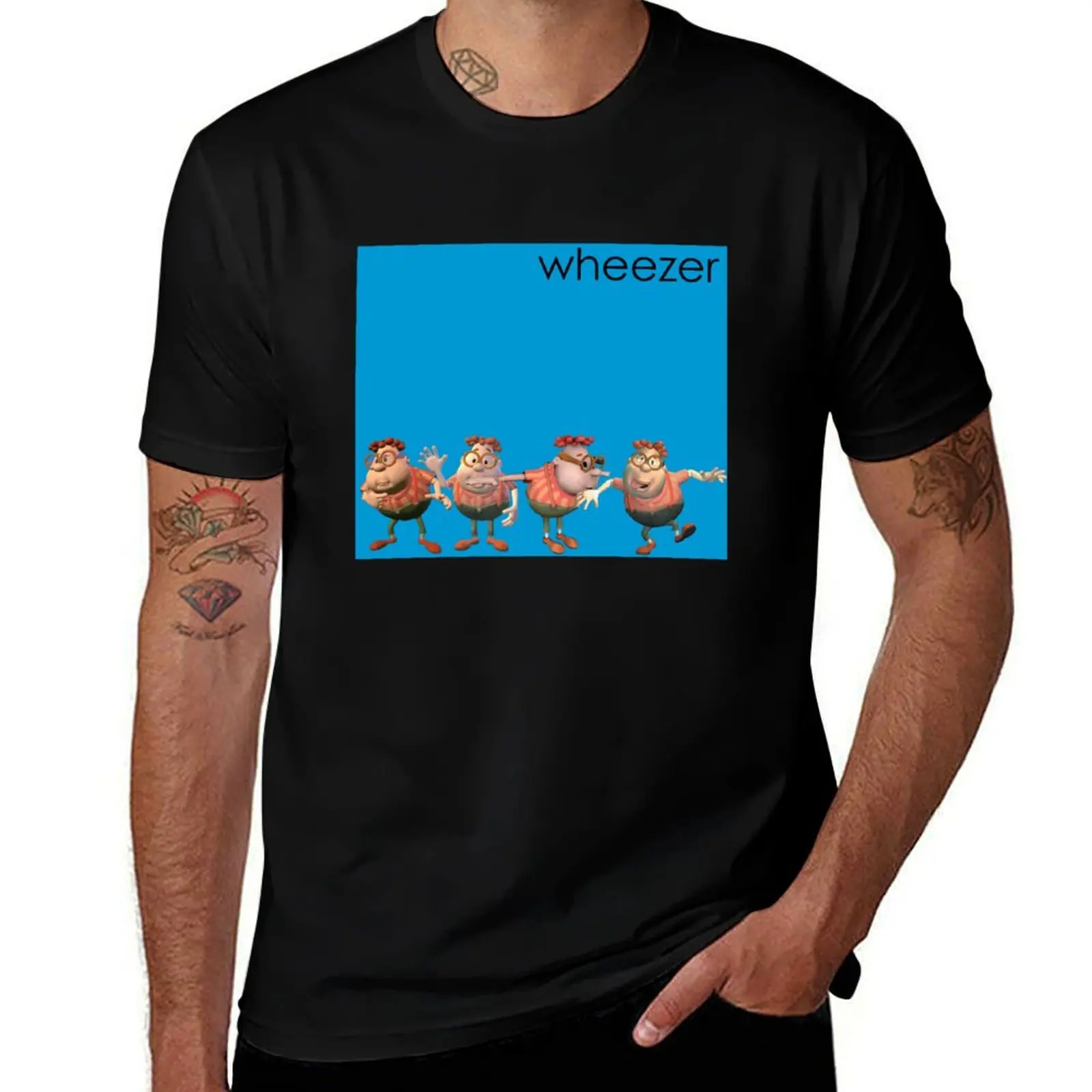 

Carl Wheezer Album Meme T-Shirt t shirt man designer funny t shirts cotton