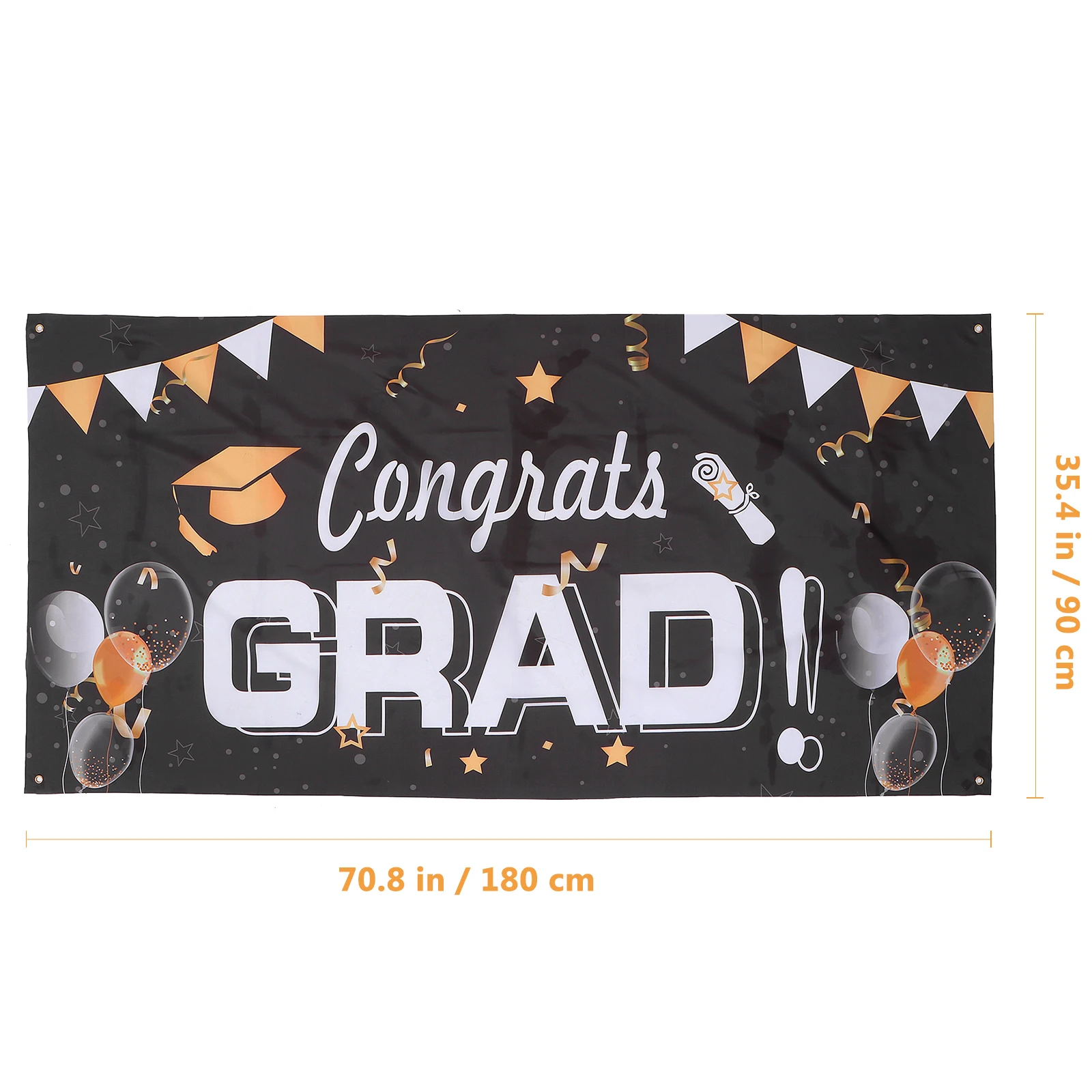 

Congratulations Graduation Backdrop Banner Photo Prop Decorations College High School Party Background Premium Material