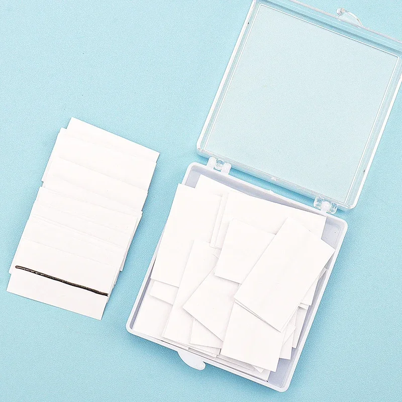 自己粘着まつげストリップテープ防水まつげ接着剤ストリップまつげクラスター用自己粘着まつげパッド交換用