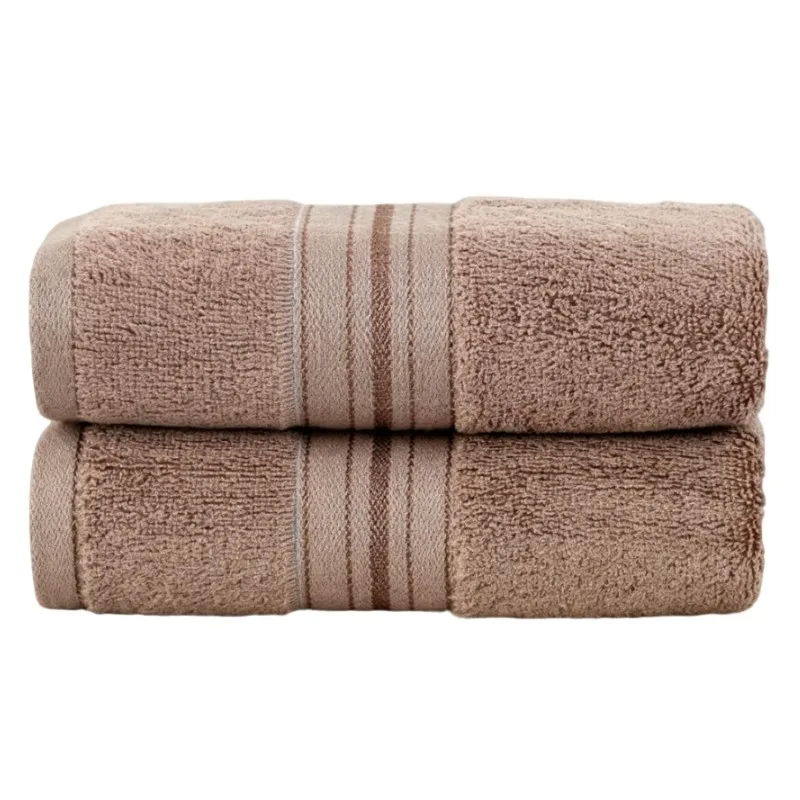 2PCS Bamboo Bath Towels 34x74cm/70x140cm Natural Hypoallergenic Soft Absorbent Quick Dry Hand Face Washcloths Towel for Bathroom