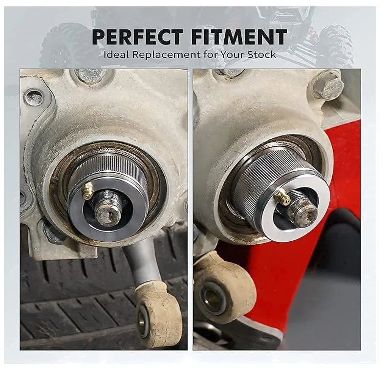 Strumento per grasso per ingrassaggio cuscinetto ruota da 44 mm per Polaris RZR 570 800 900 1000 XP Turbo