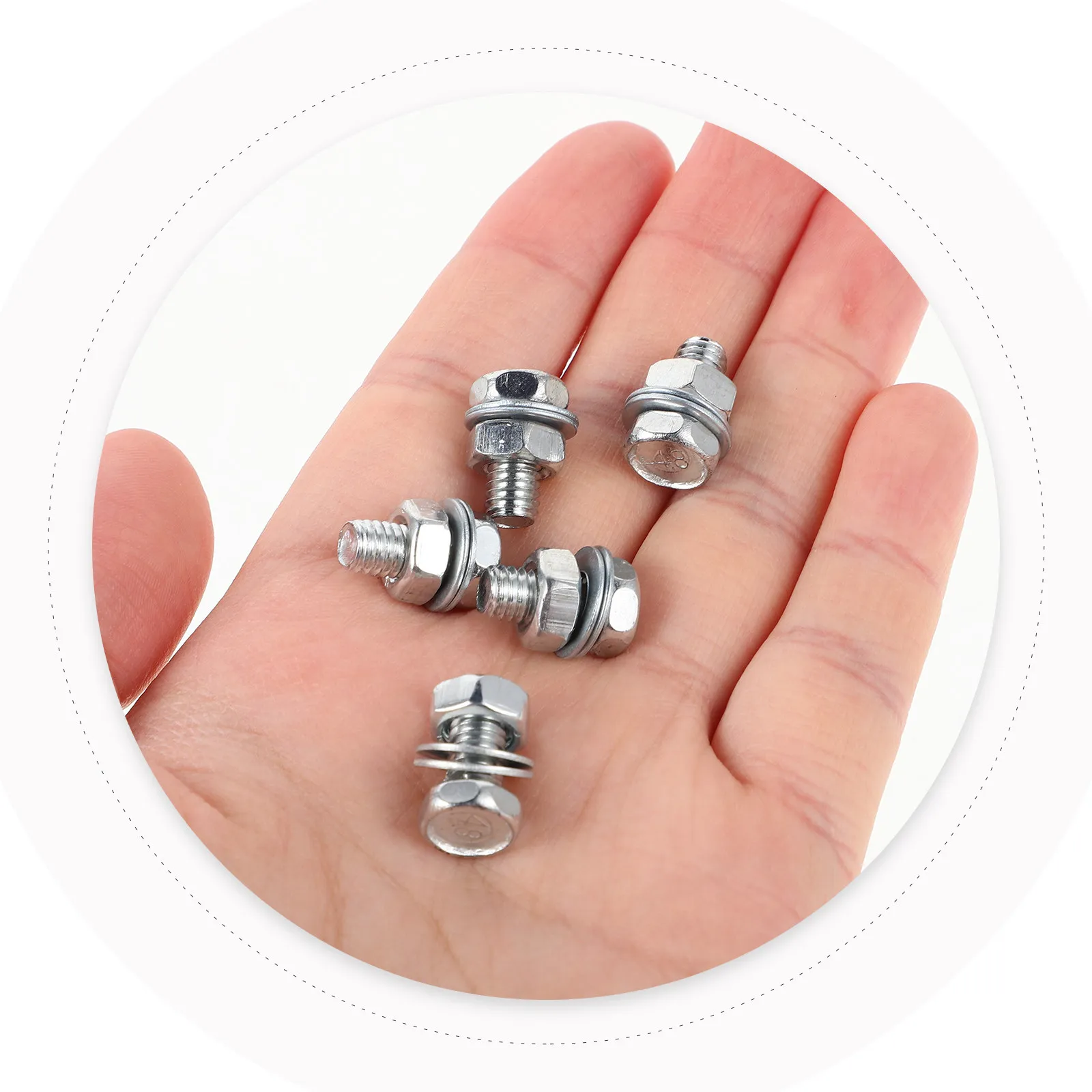 30Pcs Bicycle Brake Wire Fixing Anchor Bolt Robust Locking Mechanism Quick Response Brake Control Ideal for Road Bike