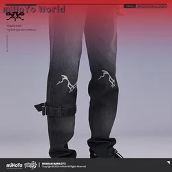 MiHoYo Official Honkai Impact 3 Seele Vollerei Doujin Jeans Starchasm Nyx Collection Theme Blouse Unisex Black Pants Xmas Gifts