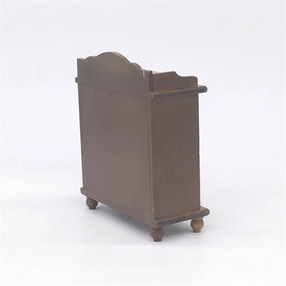 1/12 Poppenhuis Miniatuur Accessoires Mini Houten Wijnkast Meubels Model Speelgoed Poppenhuis Decoratie