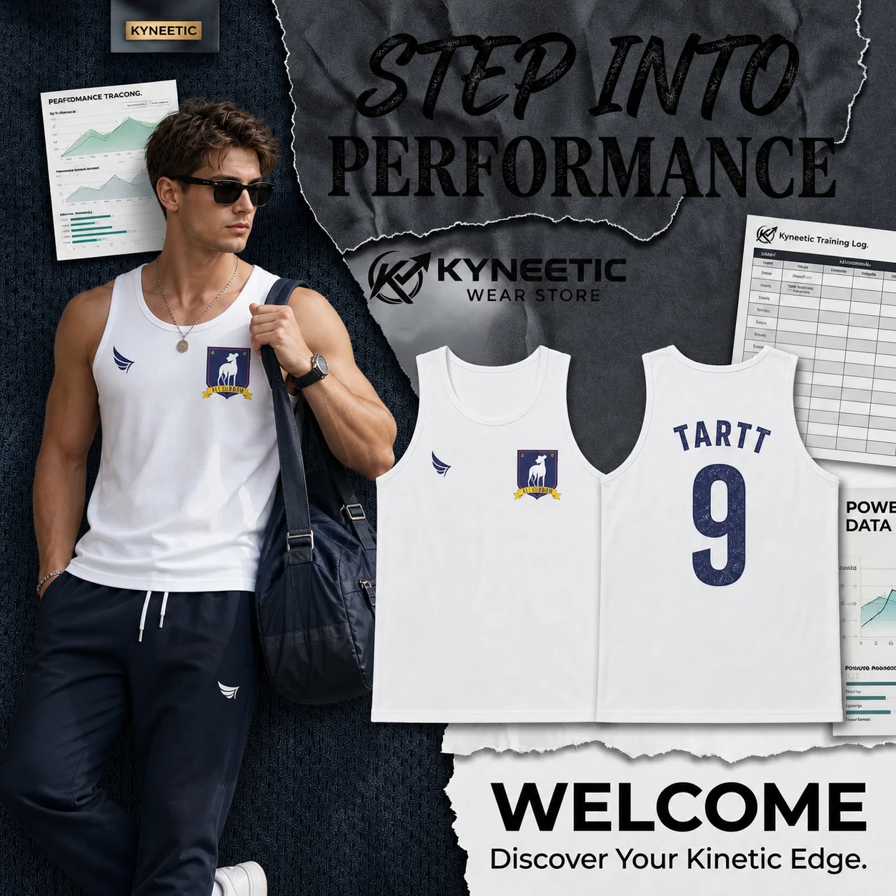 New Richmond Soccer Tank Top Parent-Child Cosplay Vest Regular Fit Sporty Jersey Independence Day Outfit Athletic Teamwear Cloth