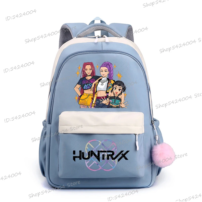 Cute Anime Cartoon School Backpack Teen Girls College Bag Large Capacity Laptop Mochilas Anime Cartoon Schoolbags
