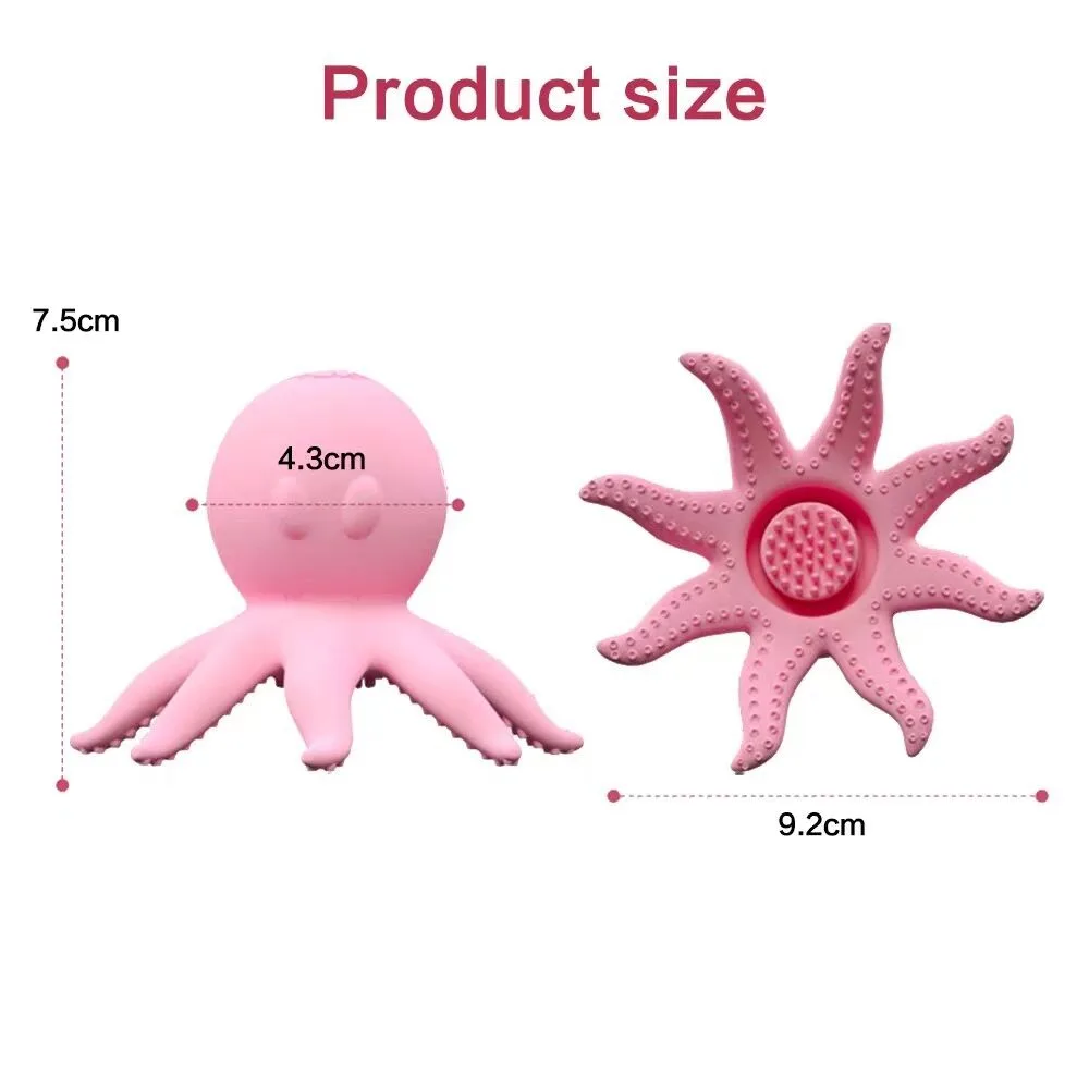 Licking Vibrators 10 Frequency Nipple Clitoris Stimulator Rotating Breast Massager Nipple Masturbator Sex Toys for Women Men