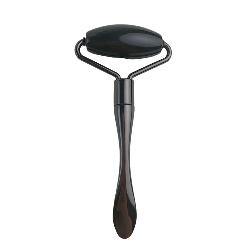 Natural Obsidian Massage Roller for Facial Relaxation and Skin Care Beauty Stick