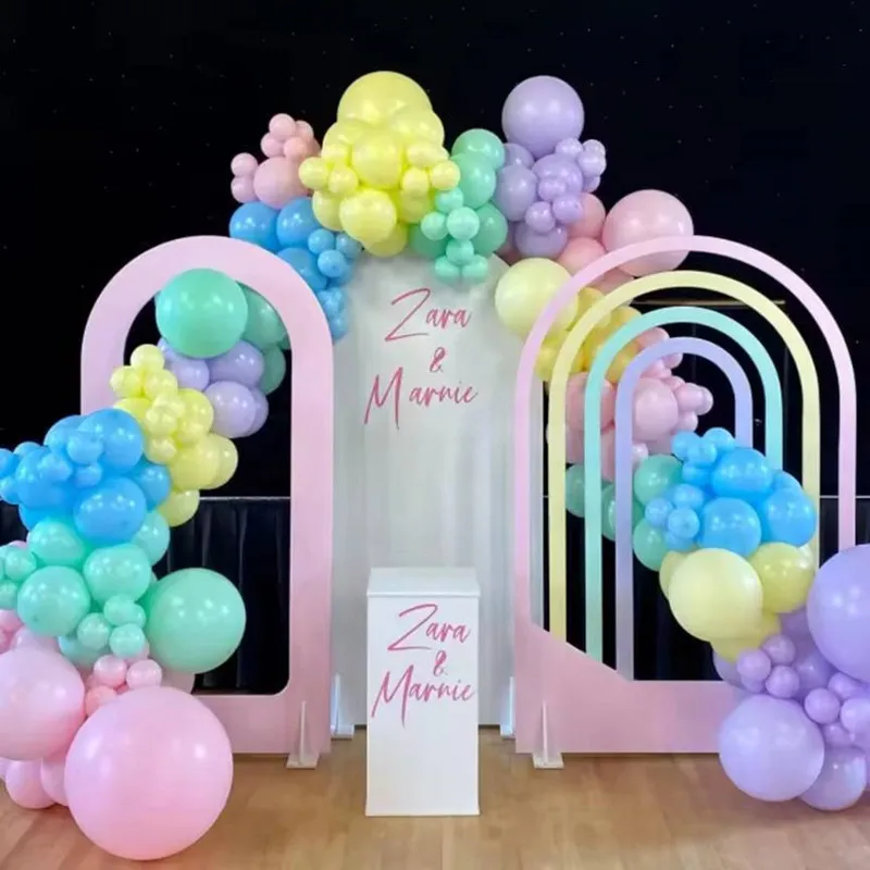 100x200CM Andy board arch rainbow birthday party props wedding activities decorative background screen.