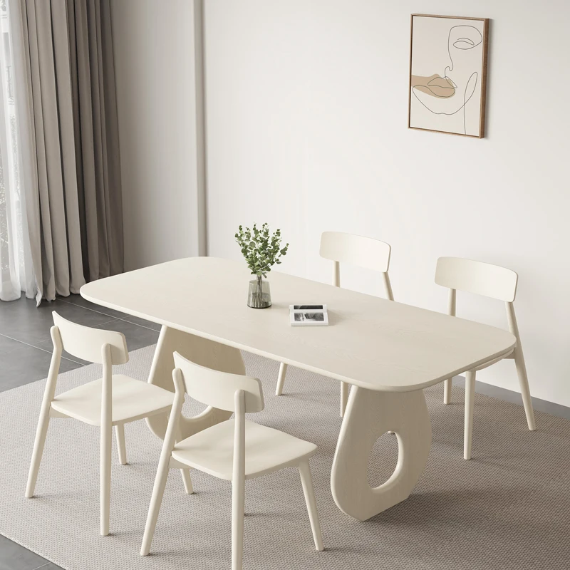 

Premium European Table Exquisite Glamour Beauty Simple Dining Table Luxury Elegant Tavolo Rotondo Pranzo Dining Room Furniture