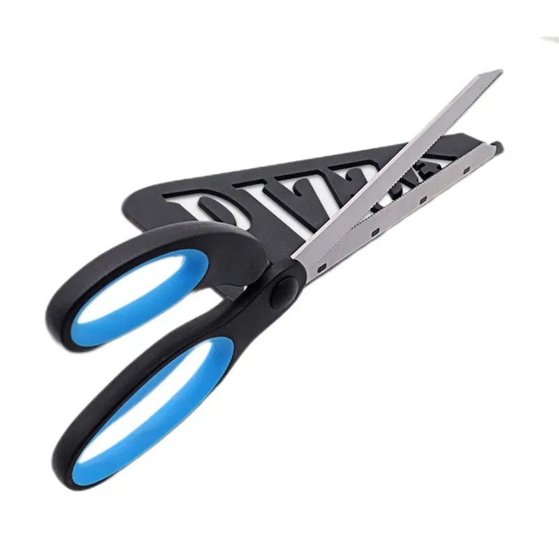 Pizza Schere Messer Pizza Schneiden Werkzeug Edelstahl Pizza Cutter Slicer Backen Werkzeug Multifunktional Mit Abnehmbarem Spachtel – Detail 9