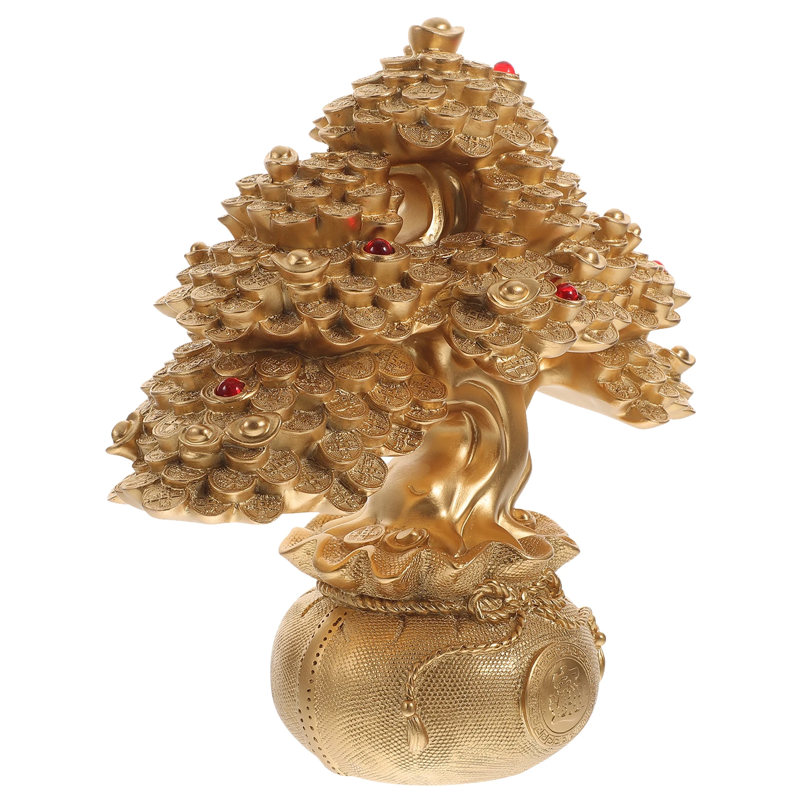 

Citrine Resin Money Tree nament Delicate Fortune Decor Home Office Adornment Wealth Symbol Lucky Gift TabletopDecoration