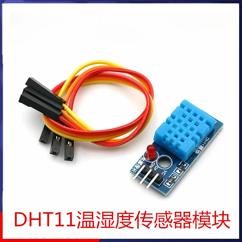 DHT11 Temperature Humidity Sensor Module – Compatible with Arduino for Weather Monitoring