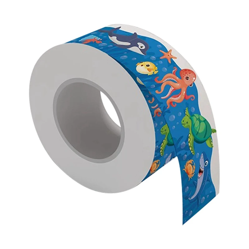 1 Roll Ocean Animal Board Borders Fit For Decorate Bulletin Boards,Walls,Desks,Window,Doors 65.6Ft