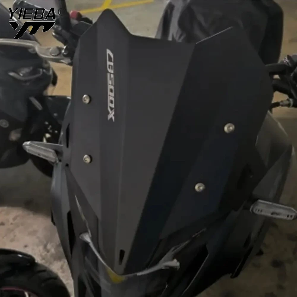 

2024 Motorcycle Accessories Windscreen Wind Screen For Honda CB500X CB 500 X CB500 2019 - 2023 Windshield Deflector Protector